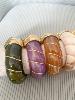 Bracelet Chloé violet doré