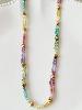 Collier arc en ciel doré 