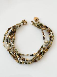 Bracelet Delhi bronze doré