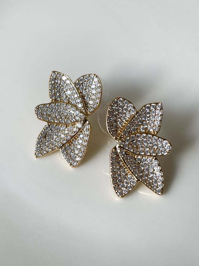 boucles fiesta blanc doré