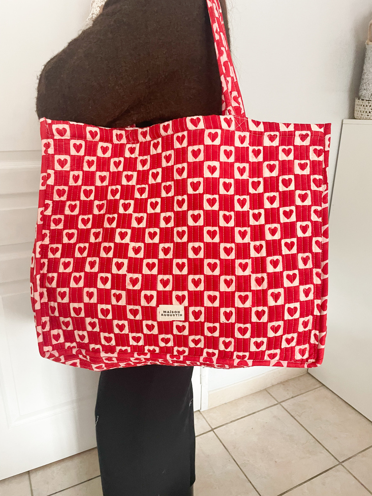 Sac Cabas Amour de Maison Augustin