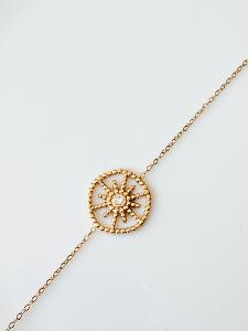Bracelet Ré strass doré