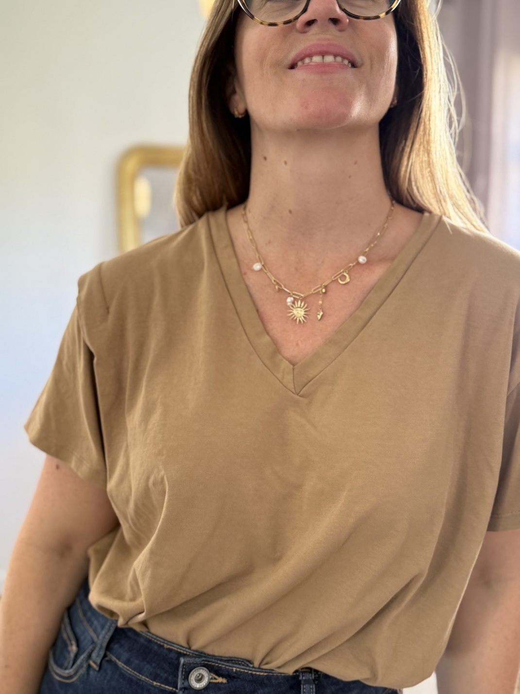 t shirt beige 36/42