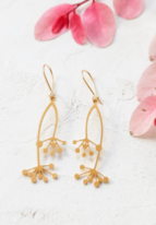 boucles  Hanabi doré de Shlomit Ofir