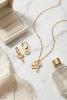 Collier Lock doré de Shlomit
