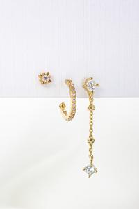 boucles Oasis set doré de Shlomit Ofir