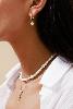 Boucles Luna blanc doré de Shlomit