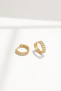 Boucles Vivi hoop doré de Shlomit