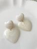 boucles Rosanna blanc doré