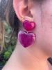 boucles Rosanna rose doré