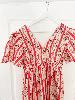 Robe fleurs roses 36