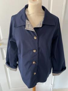 Veste trench court 36/46 marine