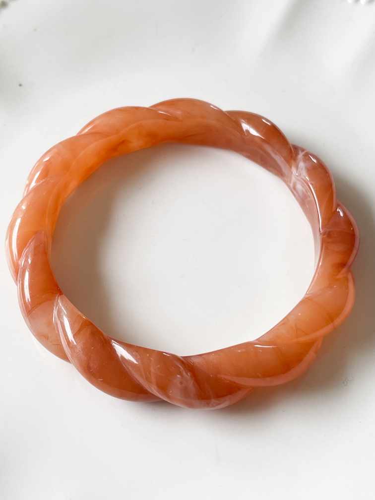 Bracelet Thelma corail doré