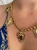 collier Ex voto doré 
