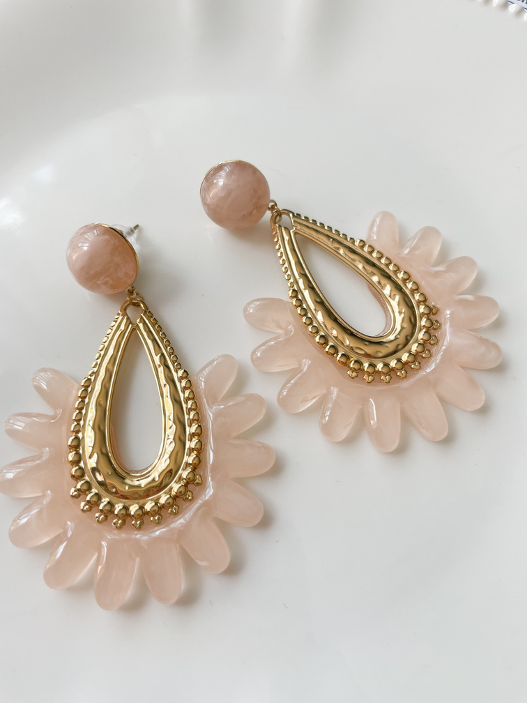 boucles Apache rose doré