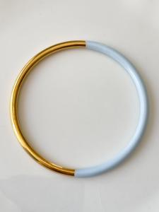 bracelet Alice bleu doré