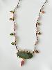Collier pierres Dolly doré