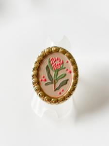 Bague Simone rose doré