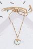 collier Cube vert doré de Shlomit Ofir