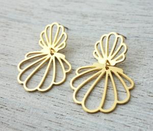 Boucles Ariel doré de Shlomit