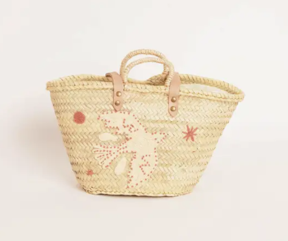 panier oiseau rose Maradji