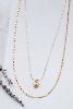 collier Amour 2 rangs doré de Shlomit Ofir