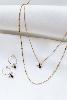 boucles Angel noir doré de Shlomit Ofir