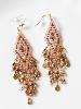 Boucles Indie rose doré