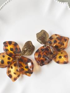 Boucles Line marron doré