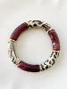 Bracelet Fiona bordeaux graou