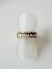 bague Francine strass doré