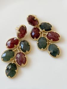 Boucles cascade pierre de la capsule Cricri