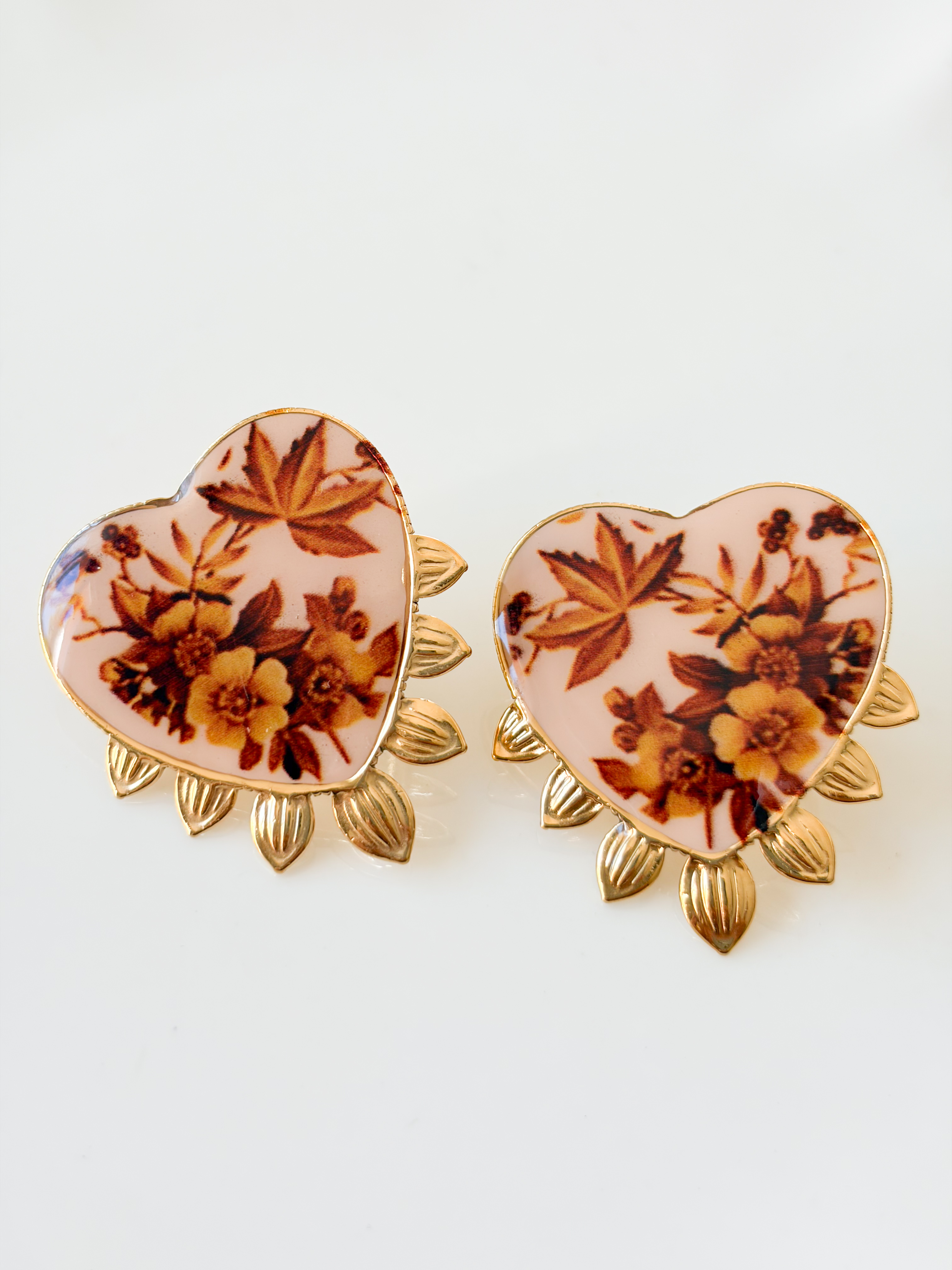 Boucles Poème beige doré