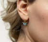 Boucles d'oreilles papillon de Fable