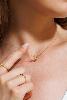 collier Verseau constellation argenté de Shlomit Ofir