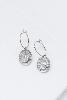 boucles Frédérique argenté de Shlomit Ofir