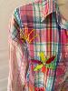 chemise The Corner brodé madras 36/44