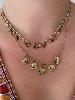 Collier Talisman doré