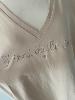 T shirt coeur beige 44 46