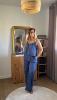 ensemble pantalon top bleu 36/38