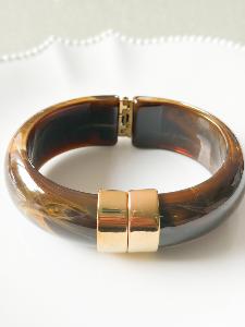 Bracelet Serena marron doré