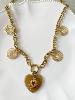 Collier Romy coeur doré