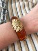 bracelet Barbara ambre doré