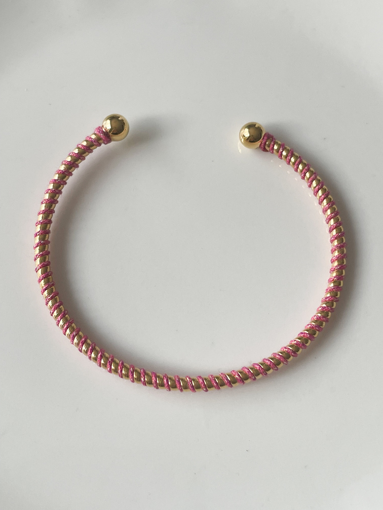 bracelet Bohème rose doré