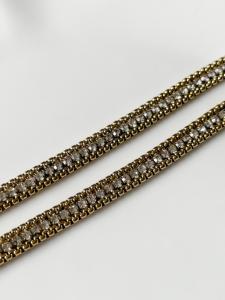 Bracelet strass doré du Live