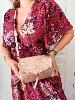 Sac cuir Lila rose gold
