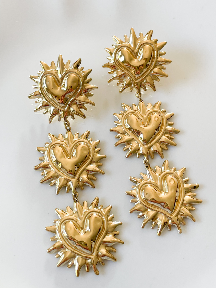boucles Louise doré
