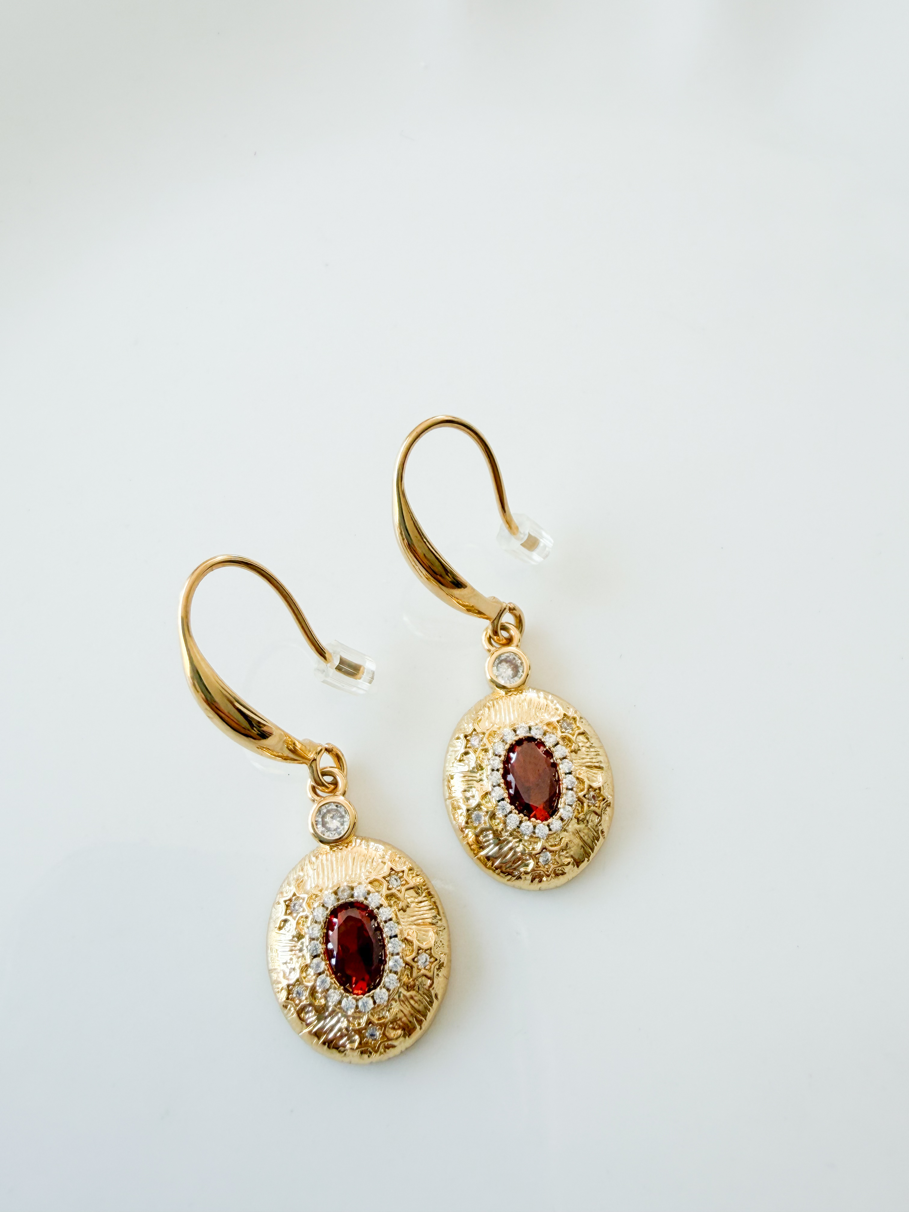 Boucles Edith doré