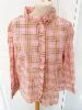 Chemise rose carreaux taille L