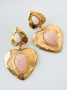 Boucles Louise rose doré